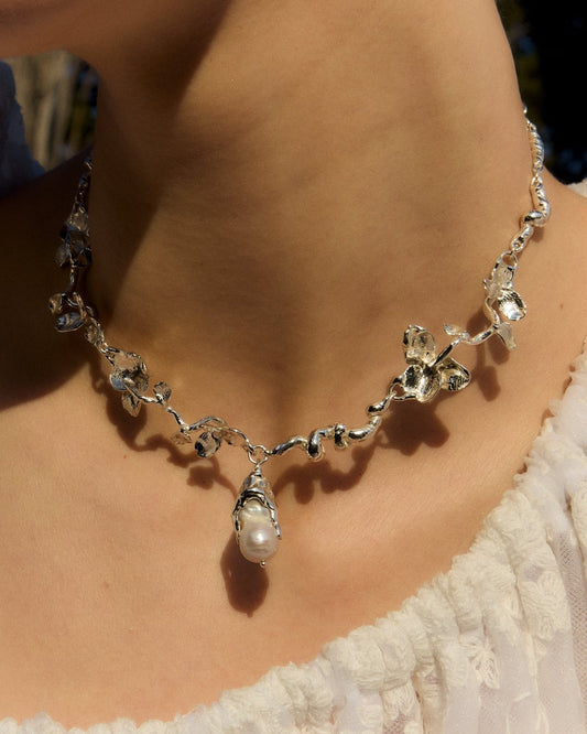 GHOSTLY GARDEN NECKLACE