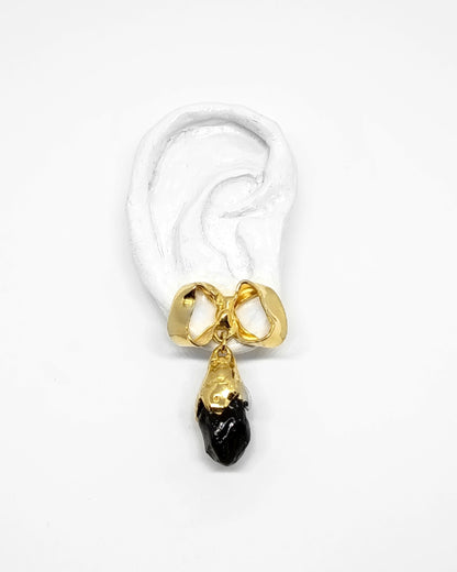 BOWS WITH TEARS EARRINGS